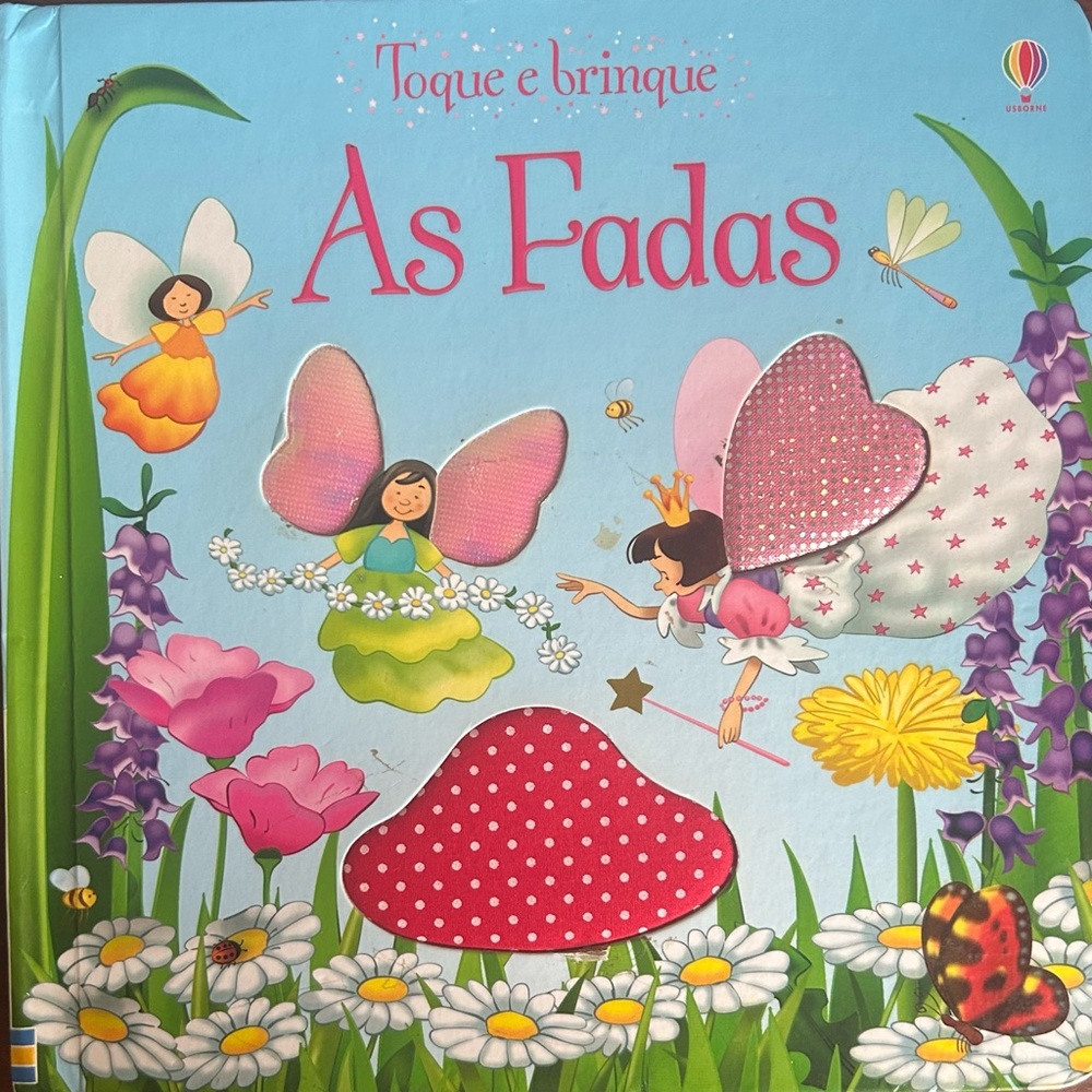 BUNDLE & SAVE 🧚 FRENCH Usborne As Fadas Touch & Feel Board Book